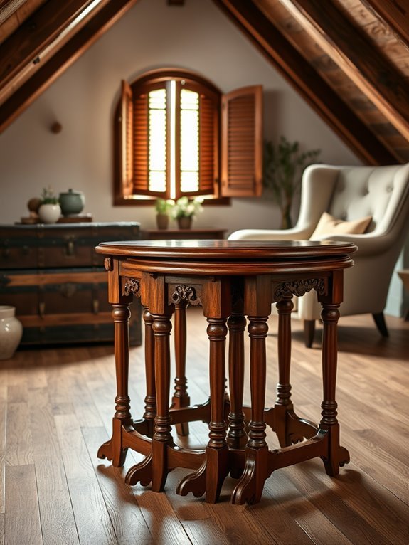 nested furniture for organization