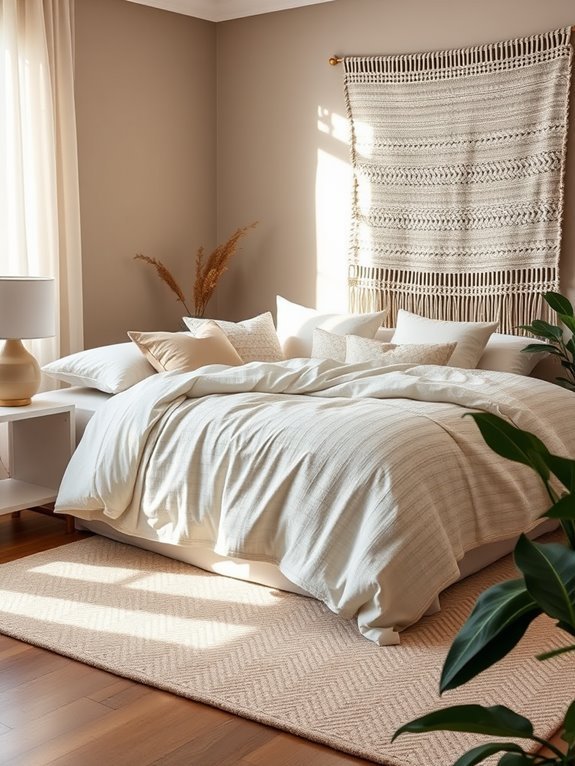 neutral tones with texture