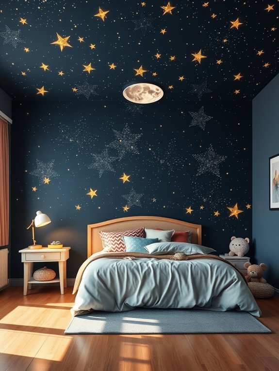 night filled with stars