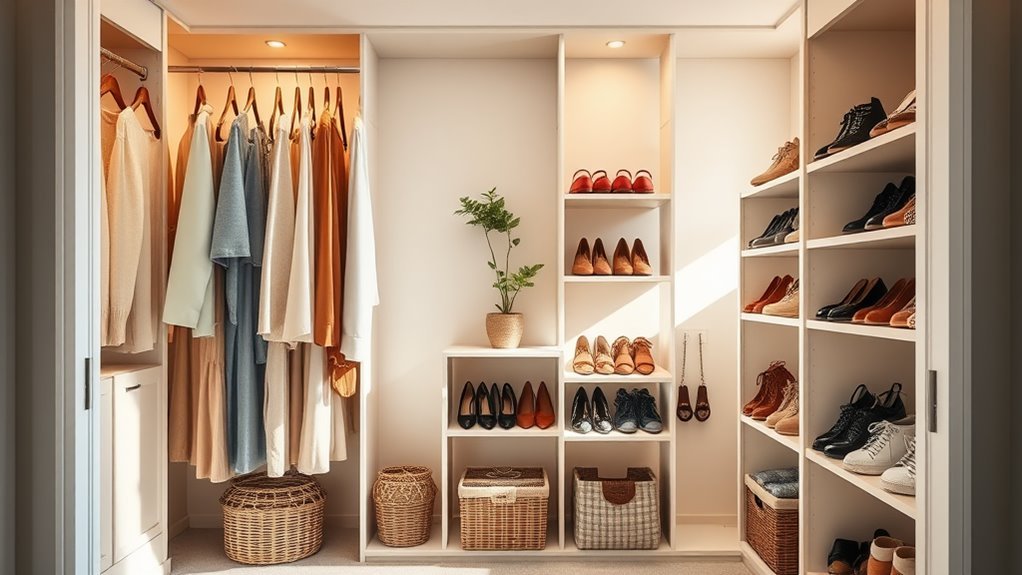 optimize storage in closets