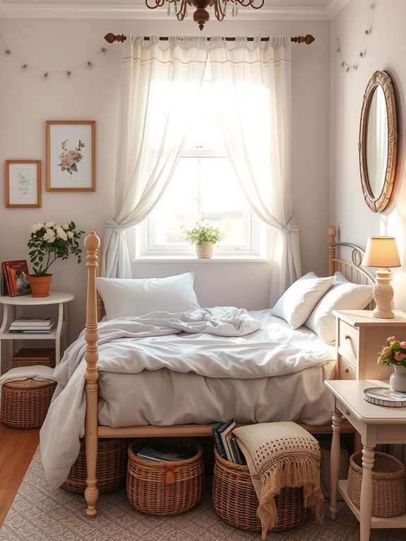 organize with stylish baskets