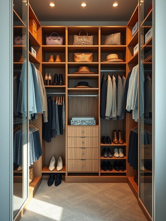 organize your closet easily