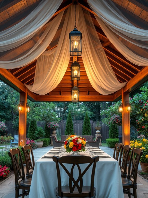 outdoor gathering space pavilion