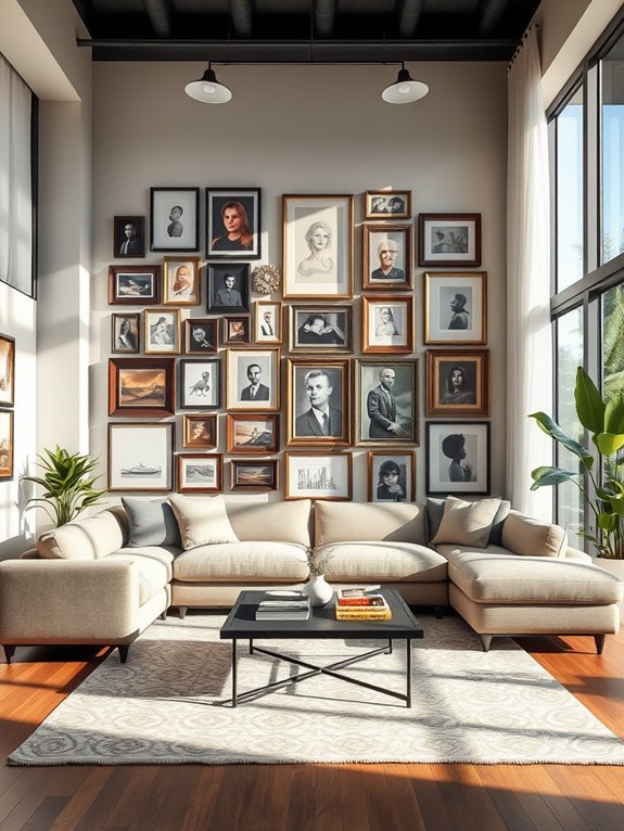 personalized gallery wall design
