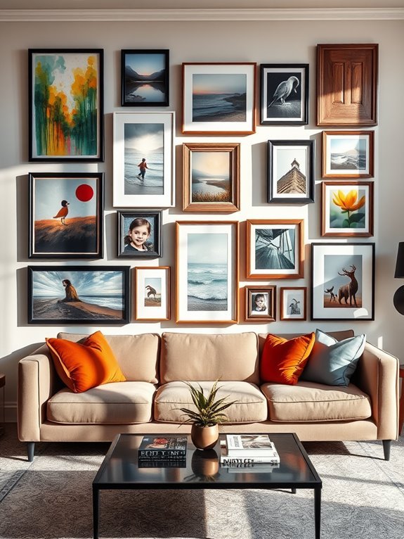 personalized gallery wall ideas