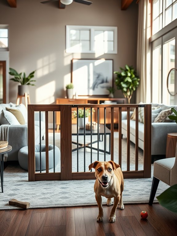 pet gates ensure safety