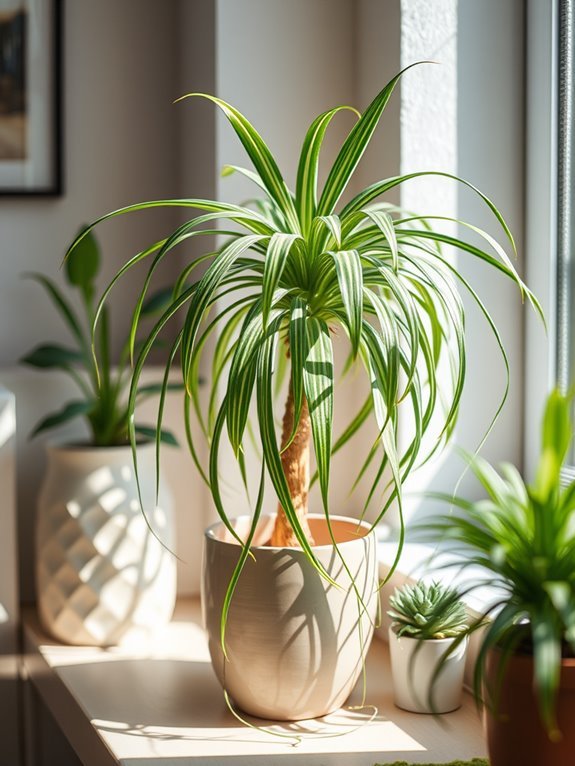 popular houseplant with air purifying qualities