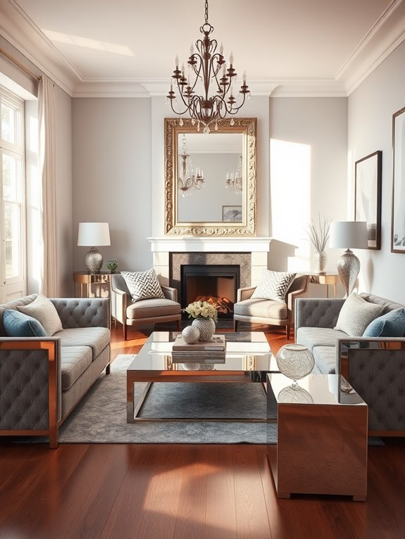reflective design elements showcase