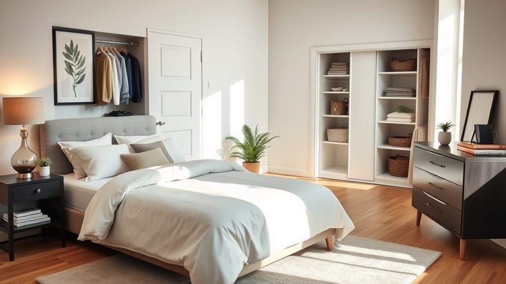 regularly organize your space