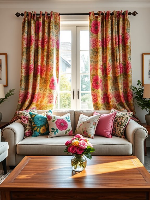 revitalize curtains with fabric
