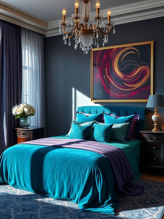 rich vibrant saturated colors