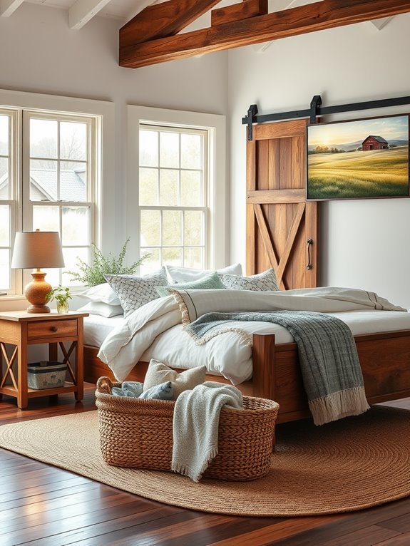 rustic agricultural themed decorations