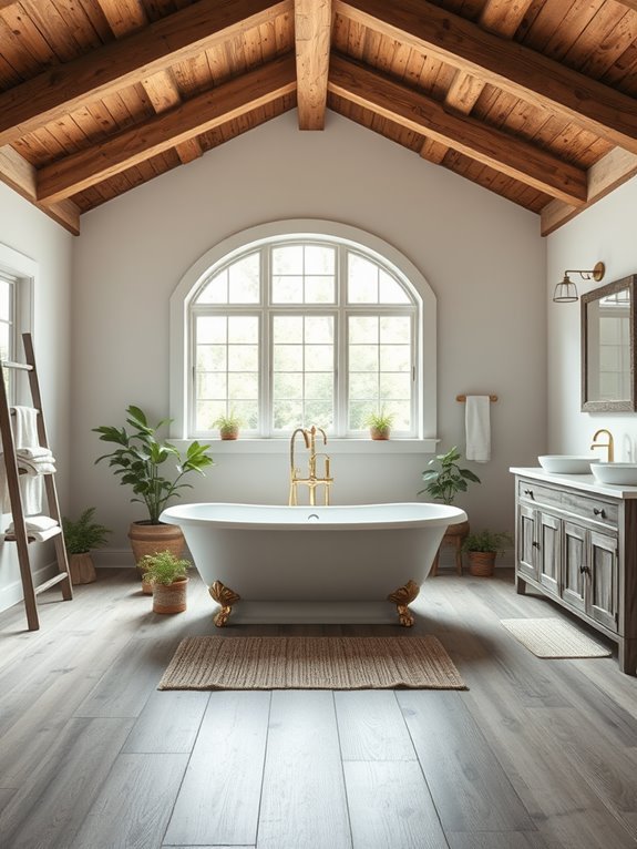 rustic charm and warmth