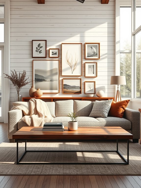 rustic shiplap home decor