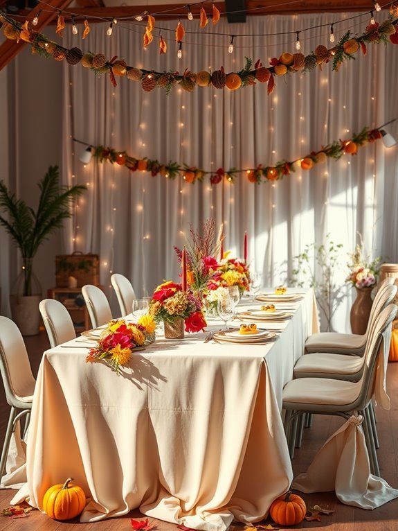 seasonal decorative design features