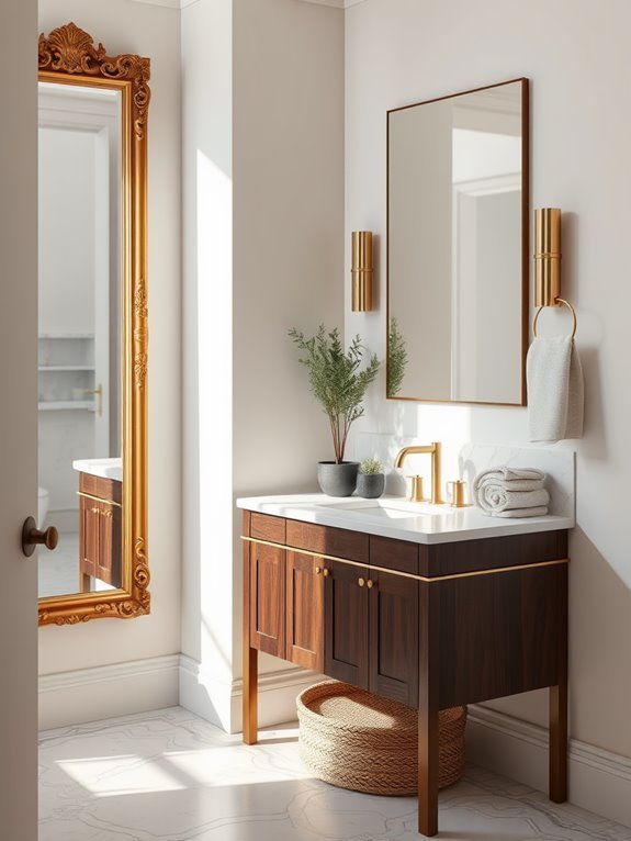 select an eye catching vanity