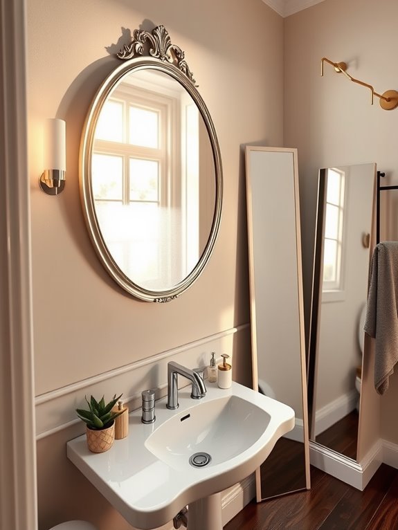 select distinctive reflective surfaces