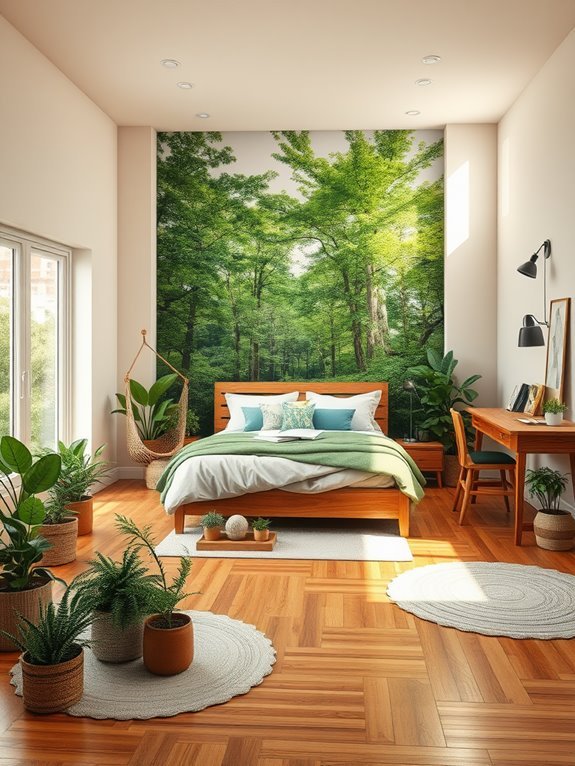 serene natural retreat space
