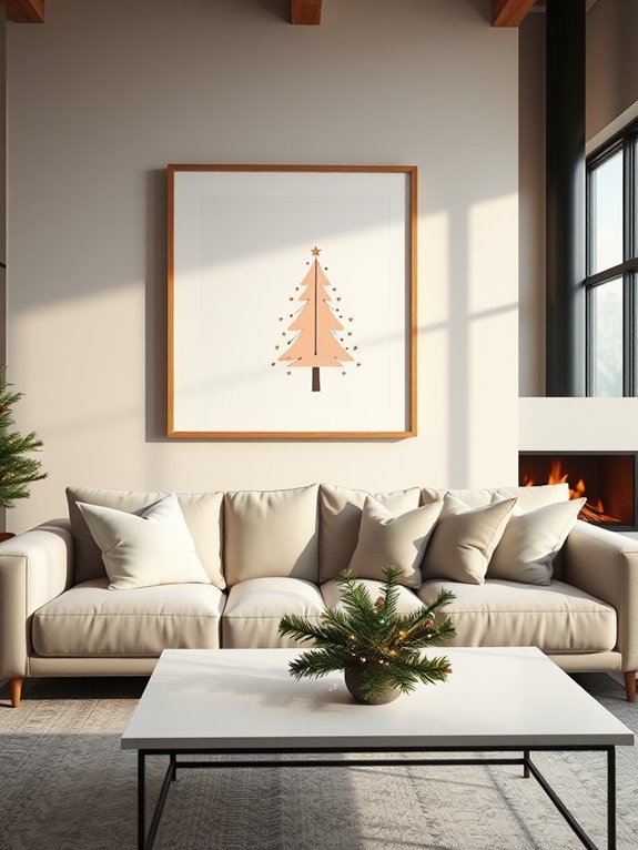 simple holiday artwork designs