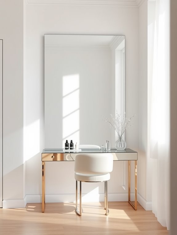sleek modern borderless reflections