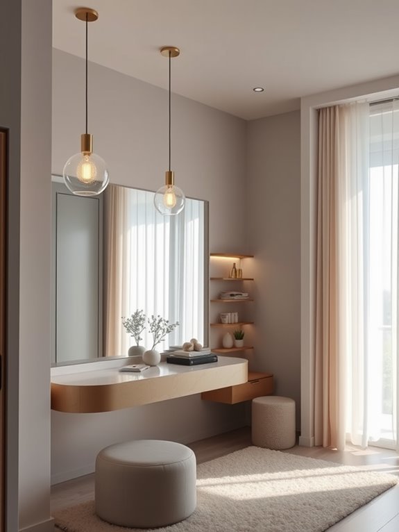 sleek simple lighting design