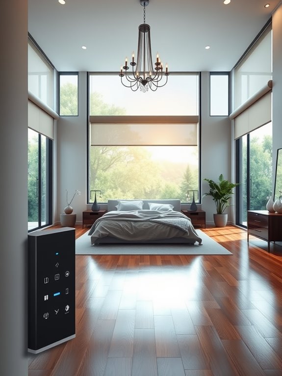 smart controlled window coverings