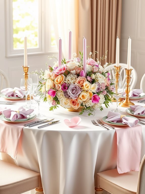 soft and sophisticated hues