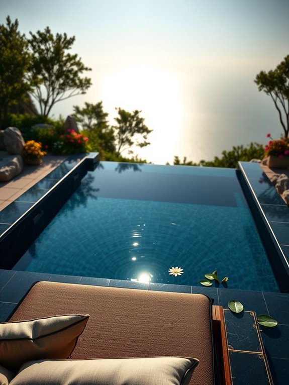 sophisticated endless pool design