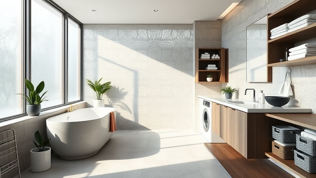 spacious and interconnected living areas