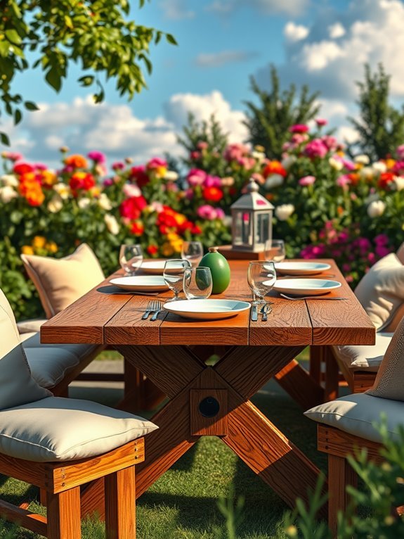sturdy outdoor dining furniture