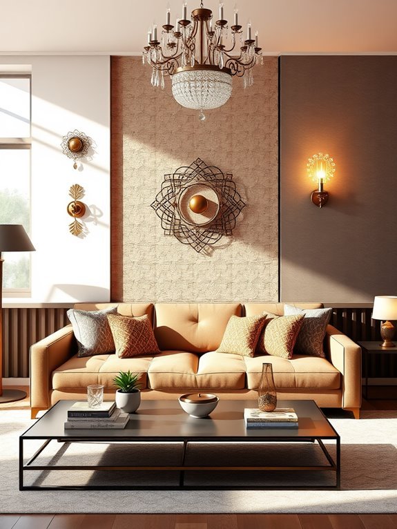 stylish illumination for walls