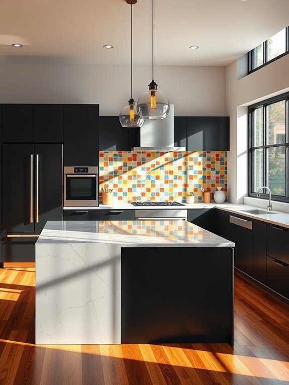 stylish kitchen wall designs