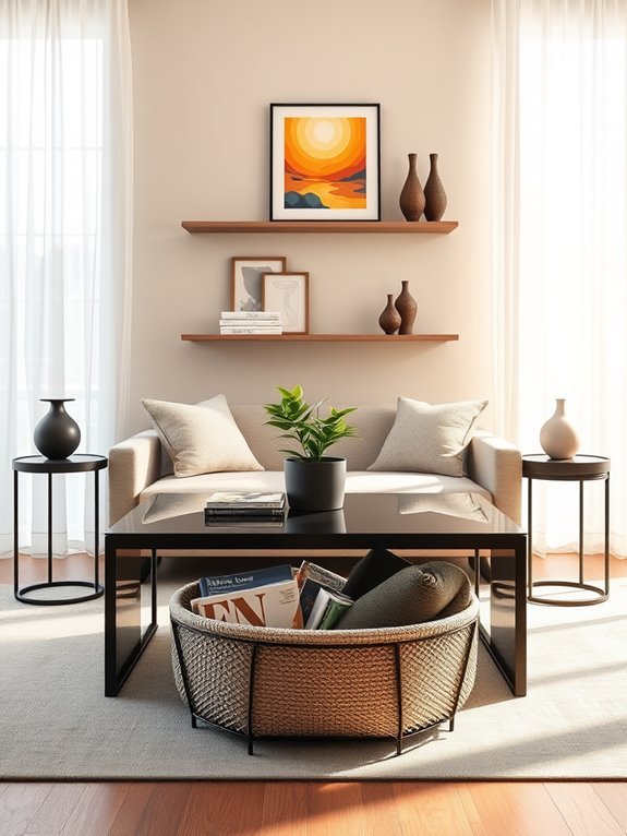 stylish organization for clutter