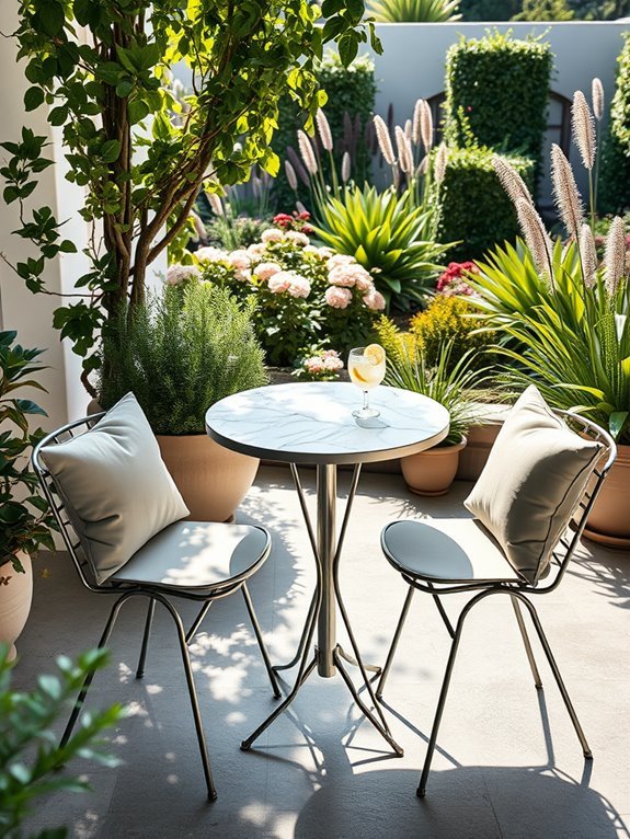 stylish outdoor dining furniture