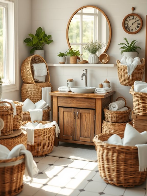 stylish storage solutions baskets