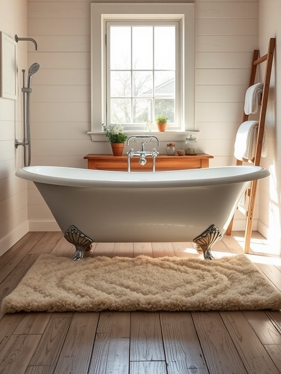 stylish vintage soaking tubs