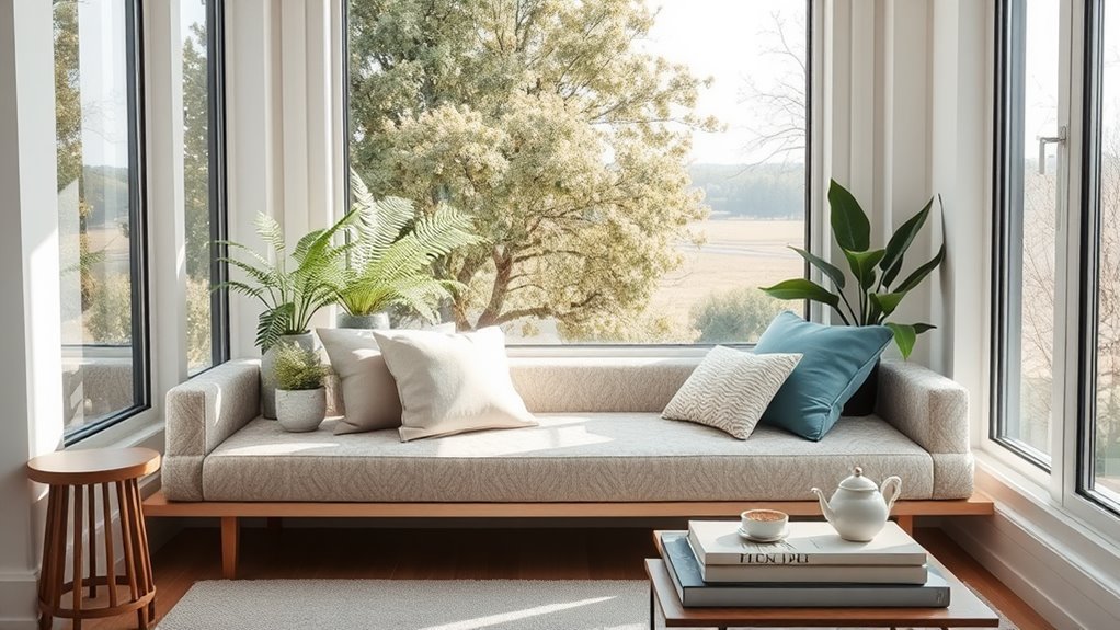 stylish window seating solution