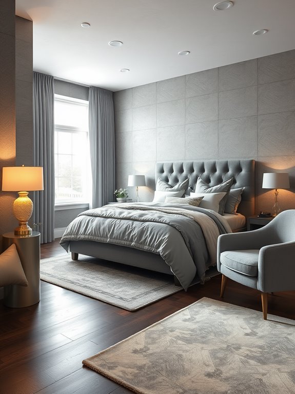 textured grey wall design