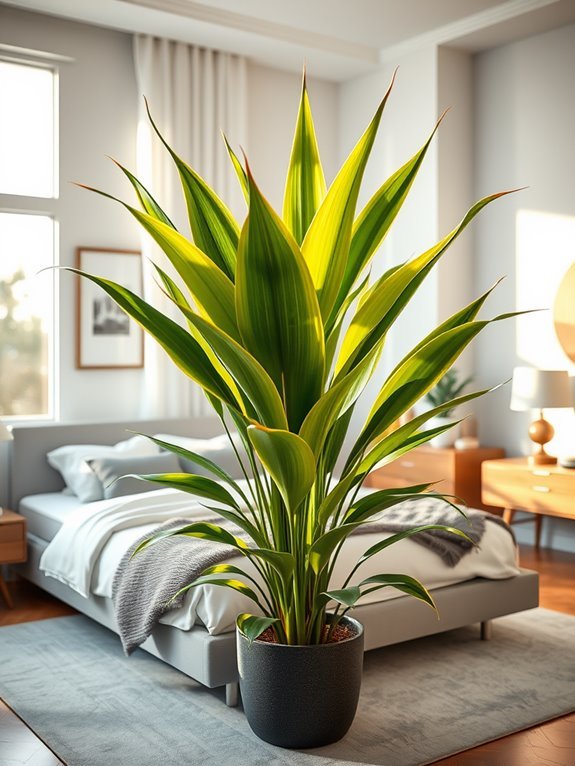 tropical ornamental houseplant variety