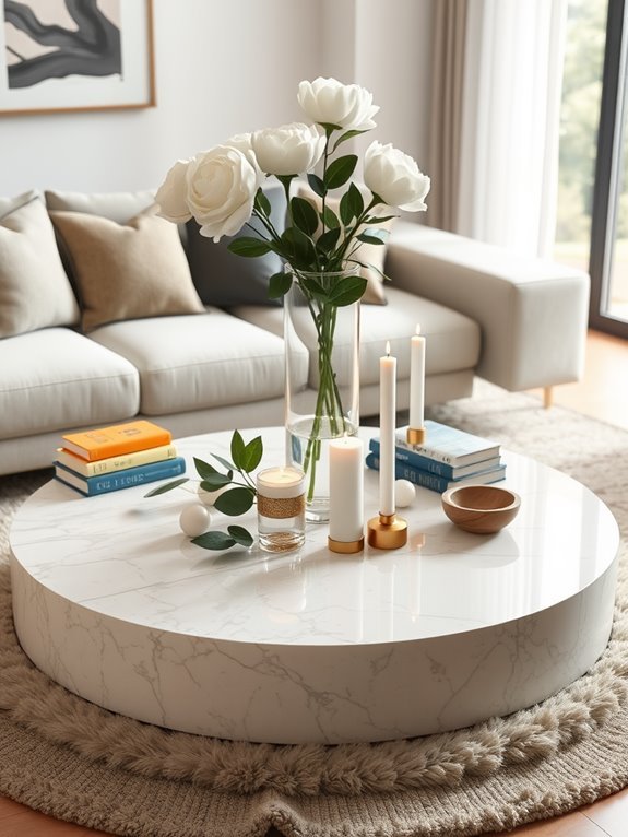 unique coffee table centerpiece