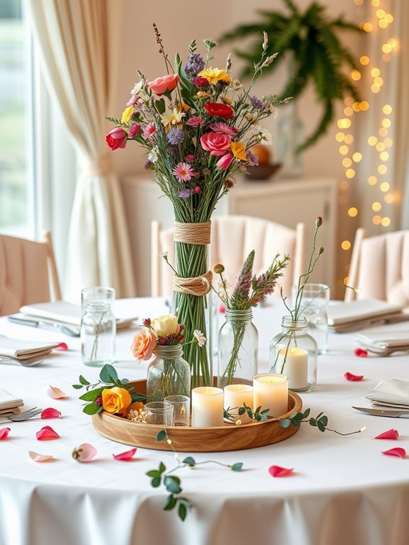 unique decorative table arrangements