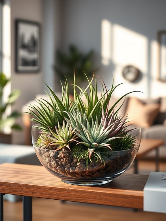 unique soil less houseplant
