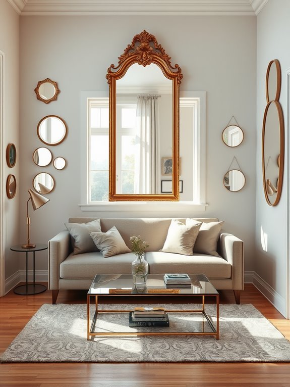 use mirrors for illumination