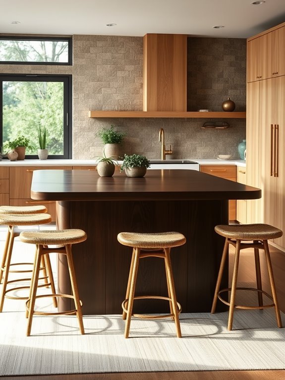 use organic elements creatively