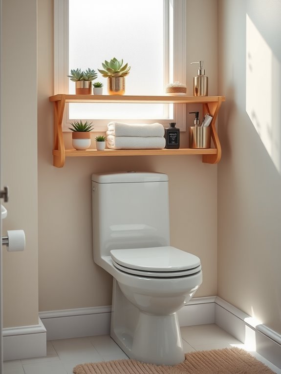 versatile bathroom storage solution