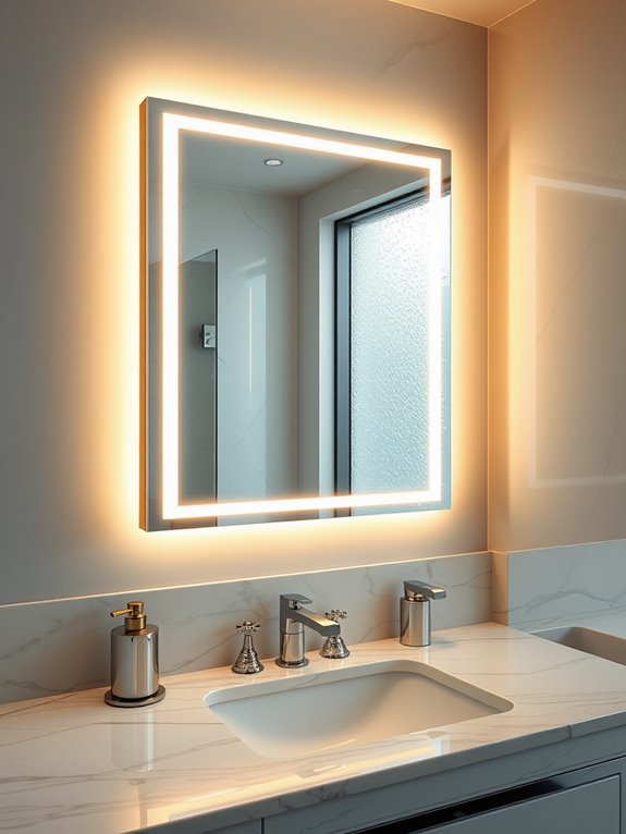 versatile lighting mirror design
