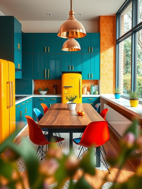 vibrant and striking hues
