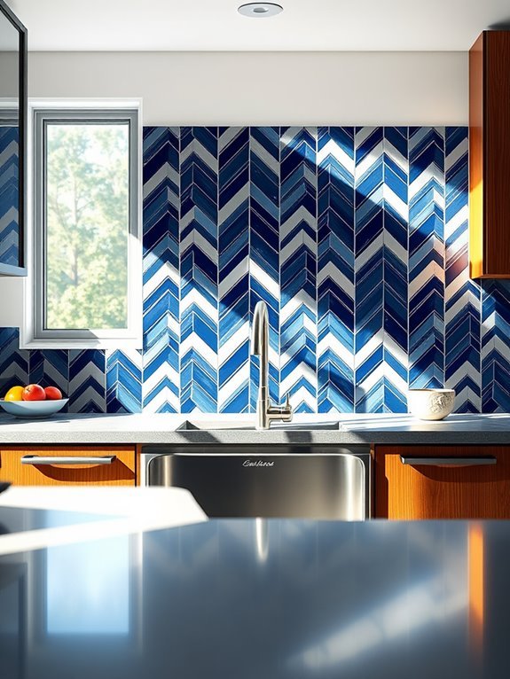 vibrant angular designs showcased