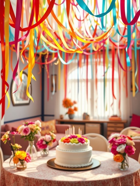 vibrant decorations for celebration
