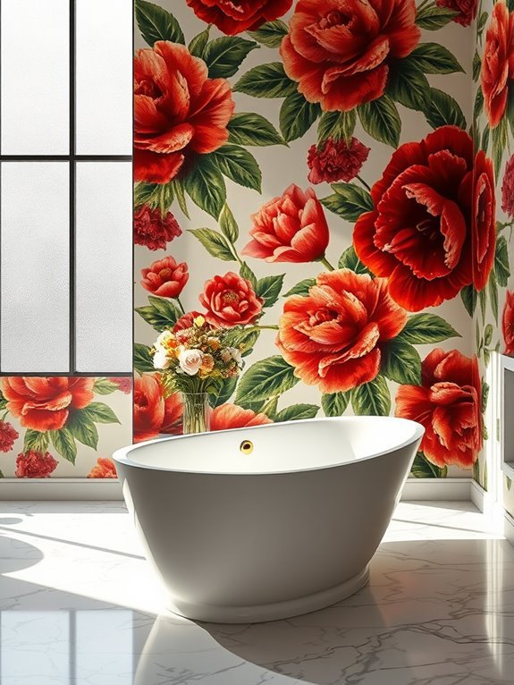 vibrant flower design styles